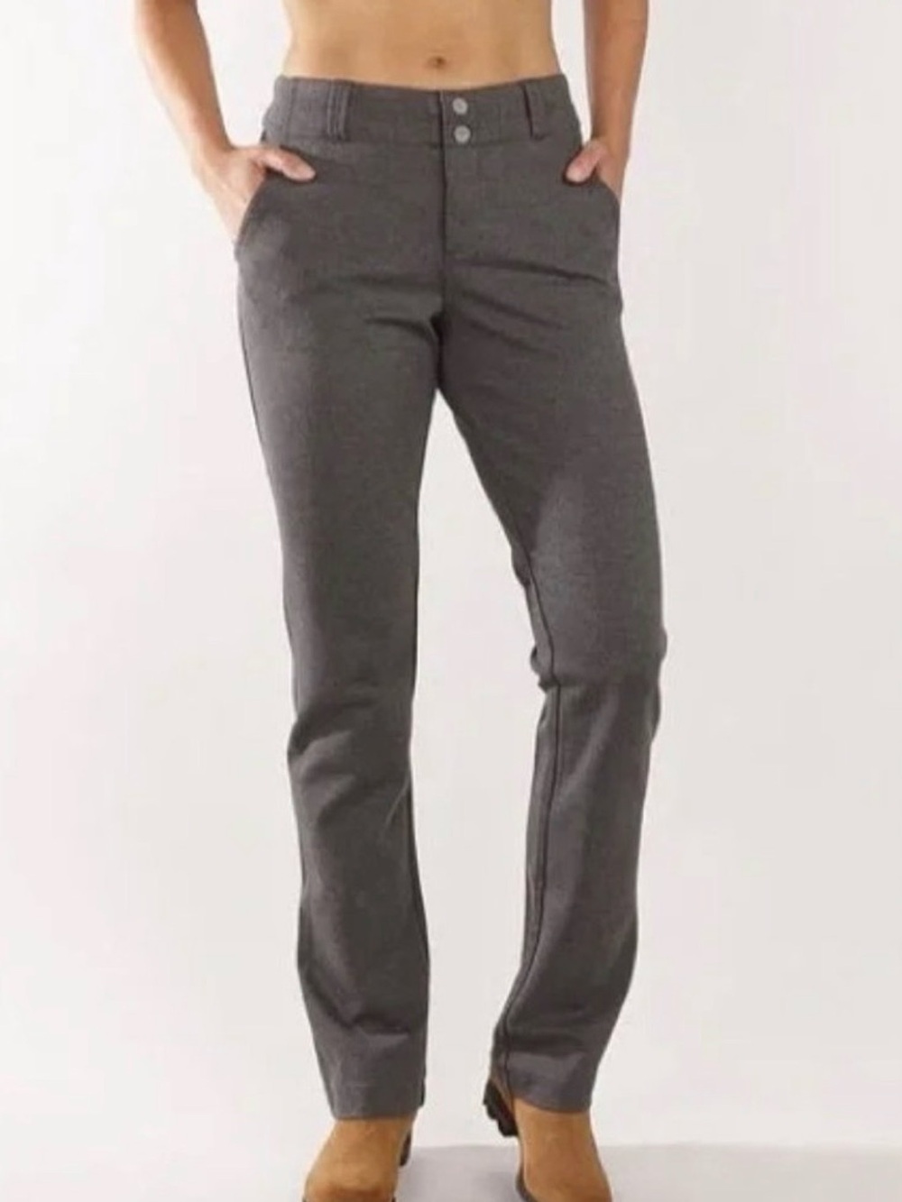 NWT Title Nine Kate 2.0 Grey Pants 14